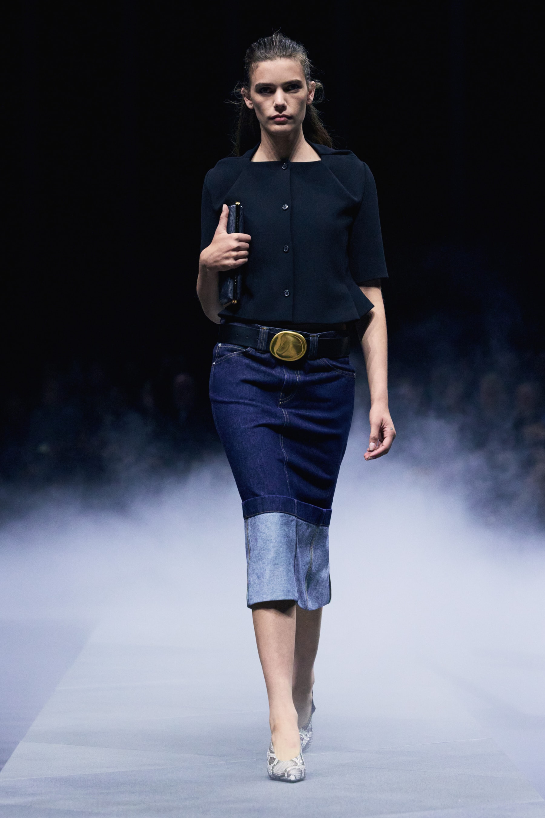 Khaite Spring/Summer 2026 Runway Show Presents an Unpolished Collection Emphasizing Raw Beauty 