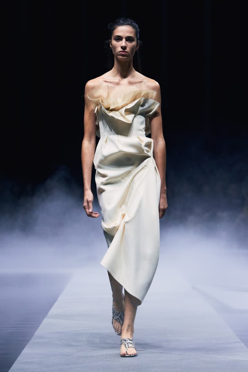 Khaite Spring/Summer 2026 Runway Show Presents an Unpolished Collection Emphasizing Raw Beauty 