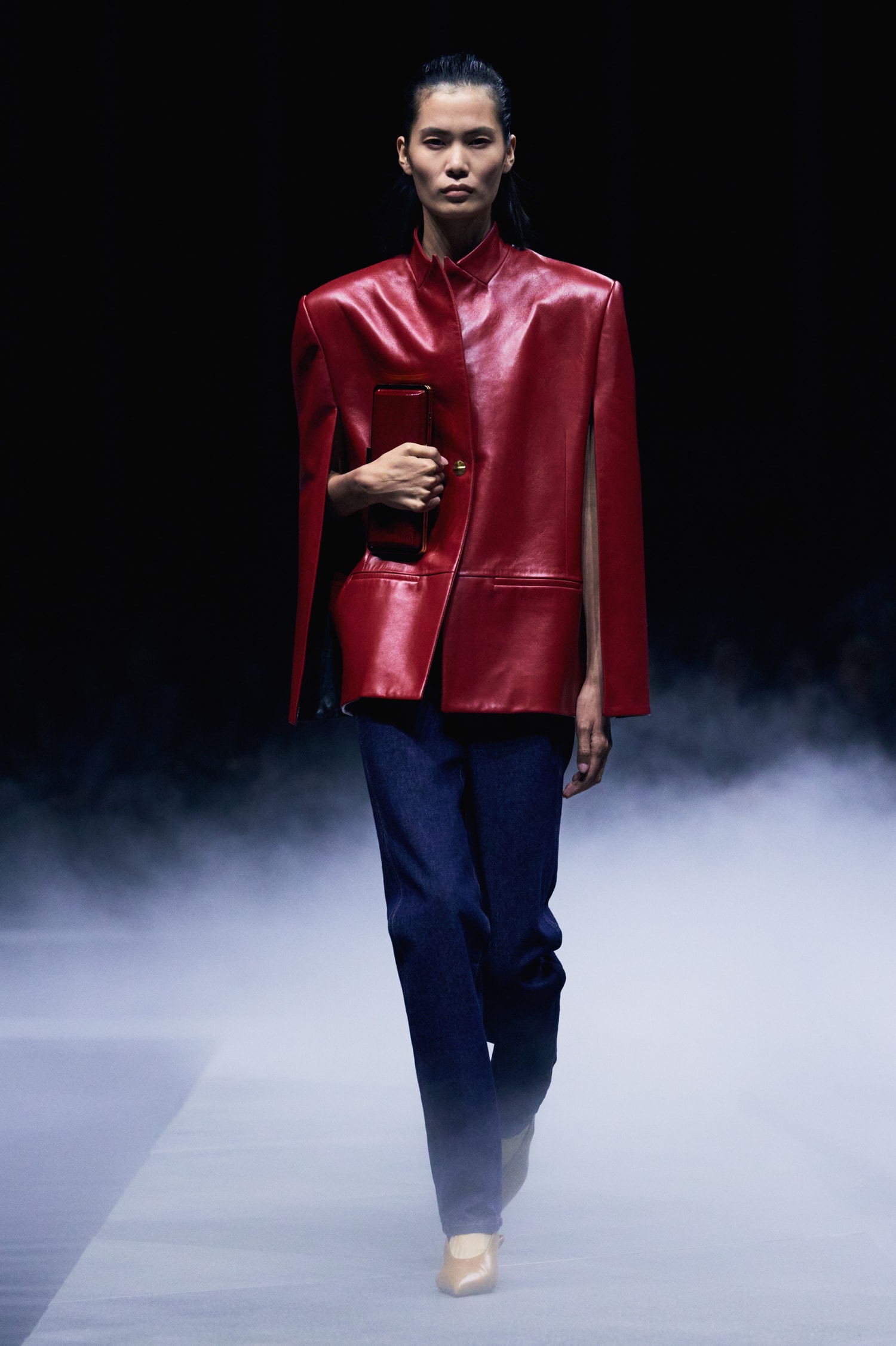 Khaite Spring/Summer 2026 Runway Show Presents an Unpolished Collection Emphasizing Raw Beauty 