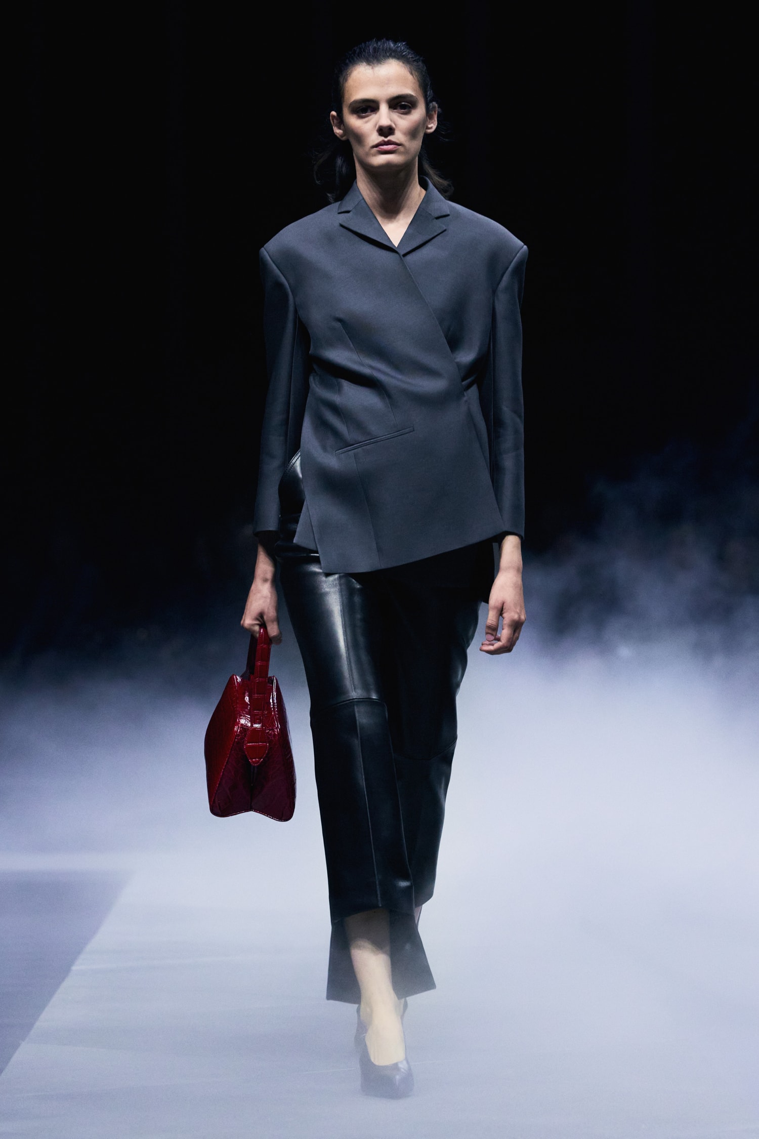 Khaite Spring/Summer 2026 Runway Show Presents an Unpolished Collection Emphasizing Raw Beauty 