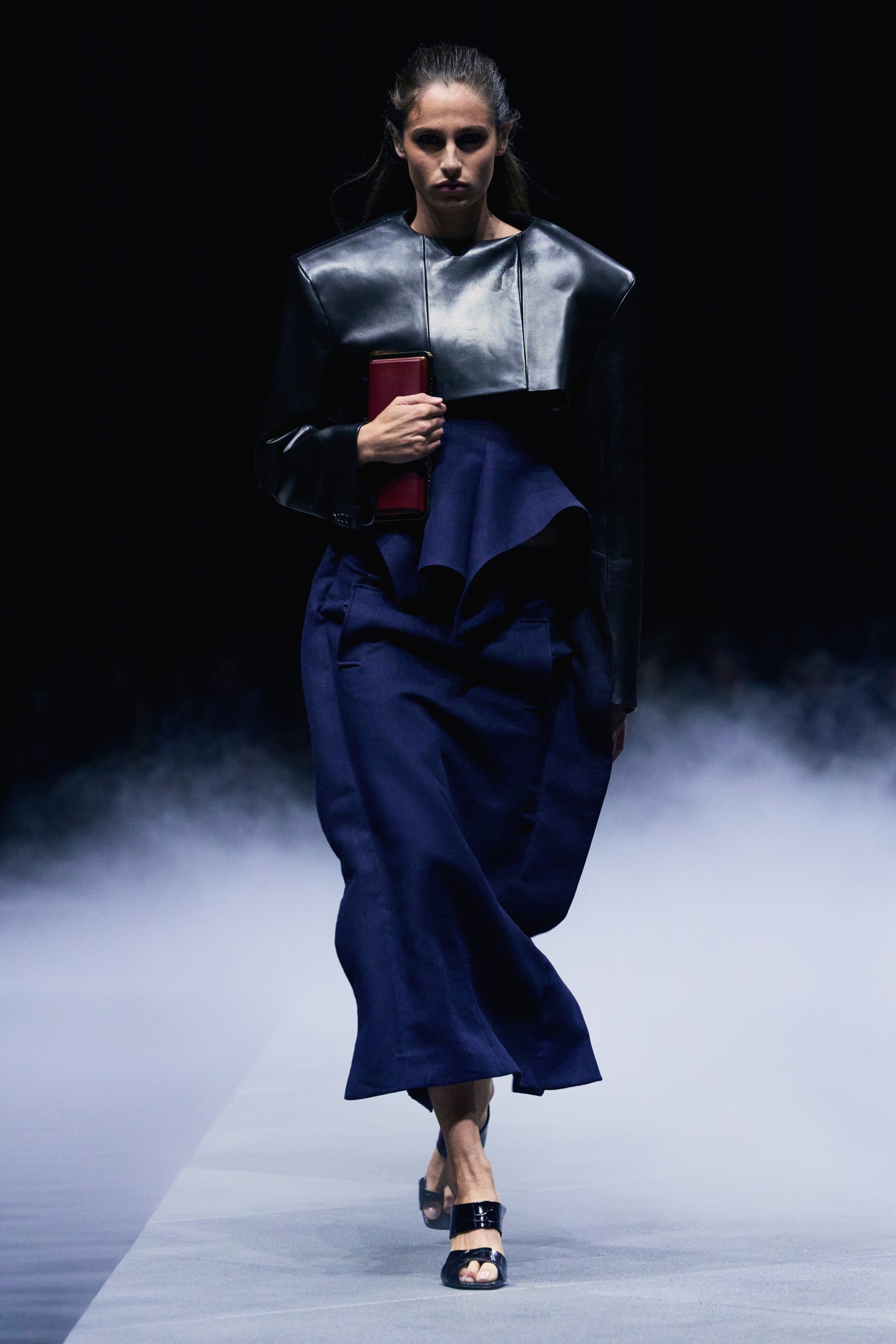 Khaite Spring/Summer 2026 Runway Show Presents an Unpolished Collection Emphasizing Raw Beauty 