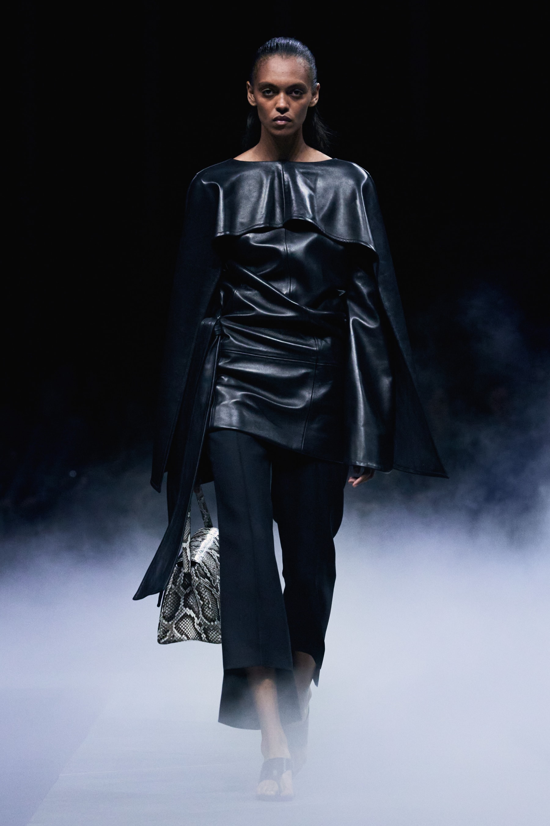 Khaite Spring/Summer 2026 Runway Show Presents an Unpolished Collection Emphasizing Raw Beauty 