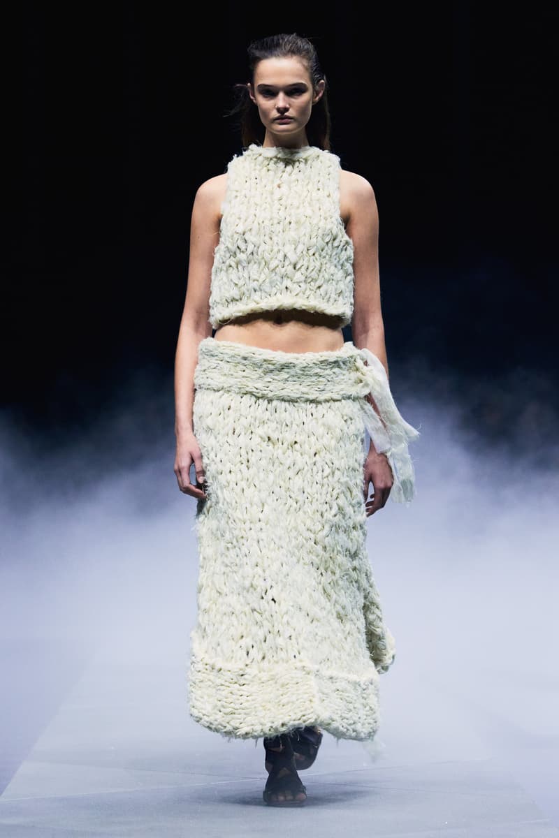 Khaite Spring/Summer 2026 Runway Show Presents an Unpolished Collection Emphasizing Raw Beauty 