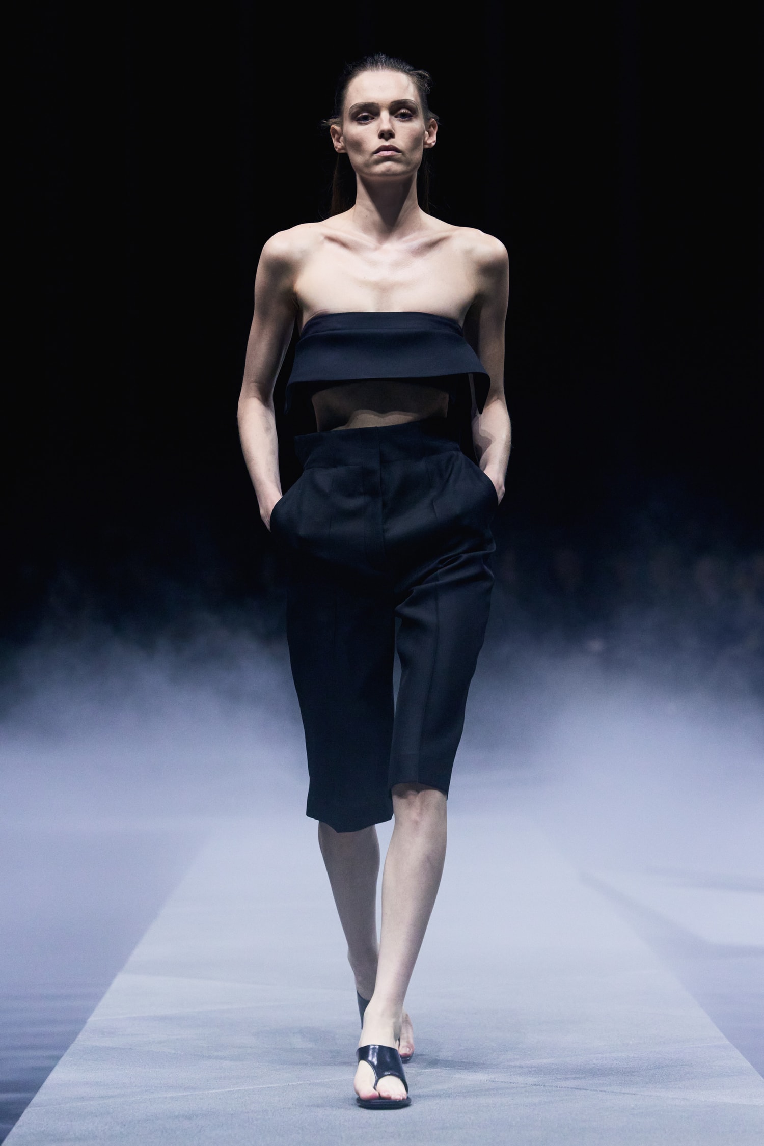 Khaite Spring/Summer 2026 Runway Show Presents an Unpolished Collection Emphasizing Raw Beauty 
