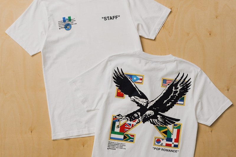 Brigade x Off-White™「STAFF」T-shirt 正式開放預訂，品牌史上首次對外發售員工 Tee