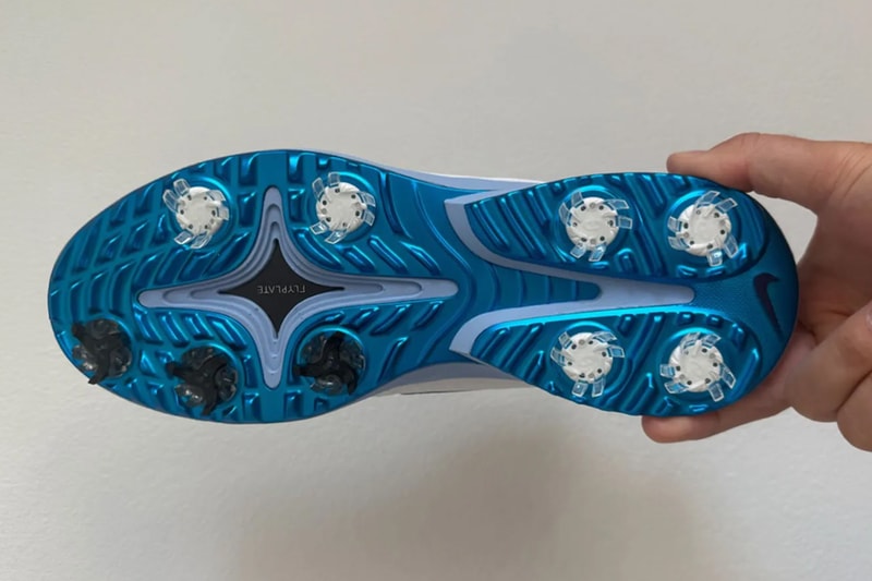 First Look at Eastside Golf's Nike Air Max Plus "Take Flight" Collaboration golf shoes light blue white leather Aluminium/University Blue/Aluminium/Blue Void HV4363-400 IH2339-400
