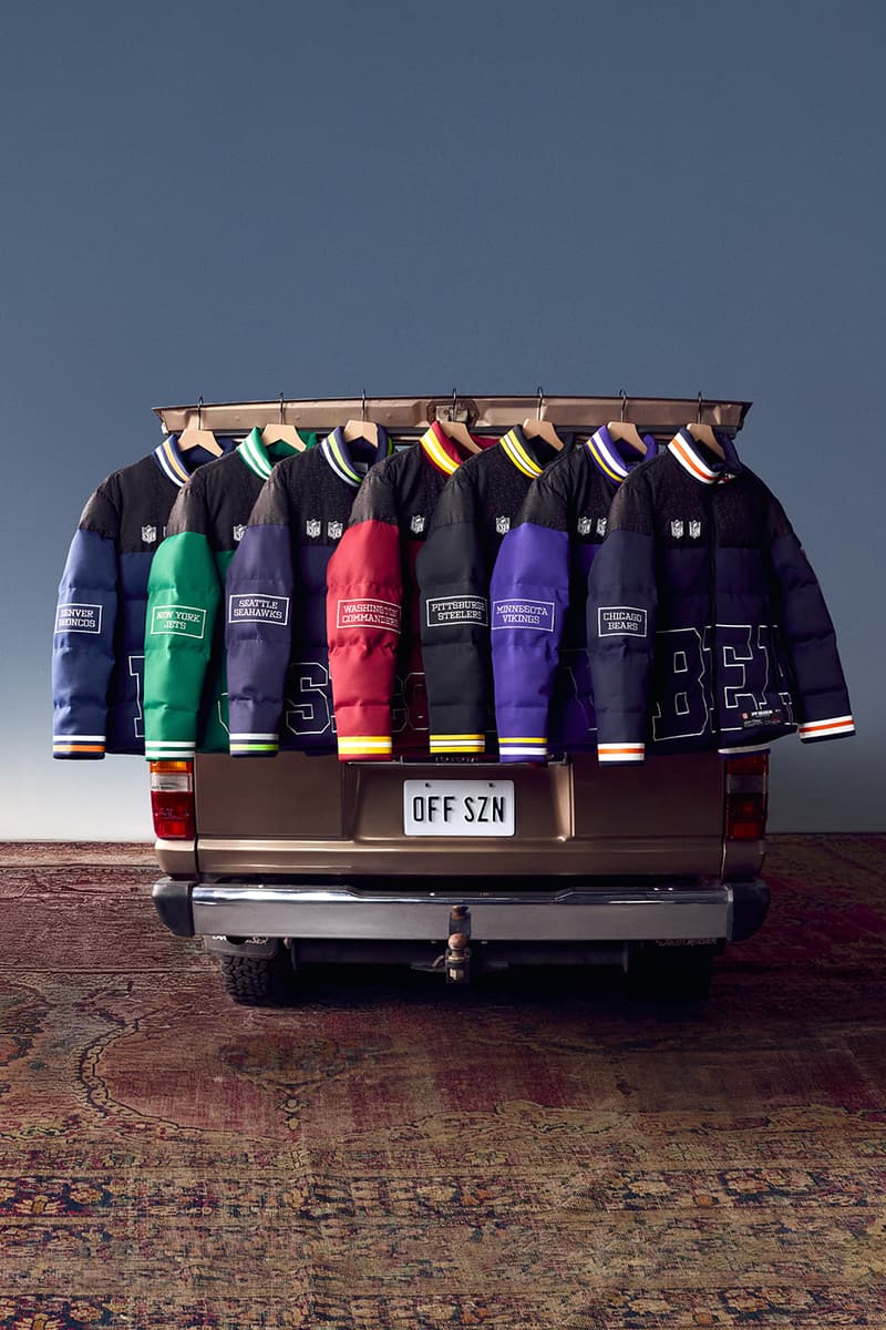 Kristin Juszczyk's Off Season Expands NFL Puffer Collection with New Teams Chicago Bears, New York Jets, Minnesota Vikings, Denver Broncos, Seattle Seahawks, Washington Commanders, and Pittsburgh Steelers San Francisco 49ers, Kansas City Chiefs, Philadelphia Eagles, Detroit Lions, Buffalo Bills, and Green Bay Packers Team and Player Puffer Vests and Jacket Patrick Mahomes, Jalen Hurts, Saquon Barkley, Josh Allen