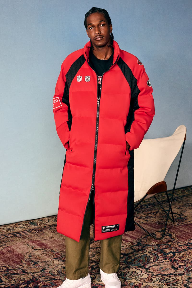 Kristin Juszczyk's Off Season Expands NFL Puffer Collection with New Teams Chicago Bears, New York Jets, Minnesota Vikings, Denver Broncos, Seattle Seahawks, Washington Commanders, and Pittsburgh Steelers San Francisco 49ers, Kansas City Chiefs, Philadelphia Eagles, Detroit Lions, Buffalo Bills, and Green Bay Packers Team and Player Puffer Vests and Jacket Patrick Mahomes, Jalen Hurts, Saquon Barkley, Josh Allen
