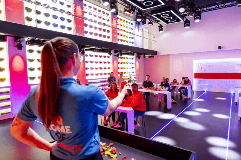 The LEGO Masters Academy is now open at LEGO House in Billund, Denmark. Immersive Lego Experience, “Build Me Up”, “Around the Bricks We Go”.