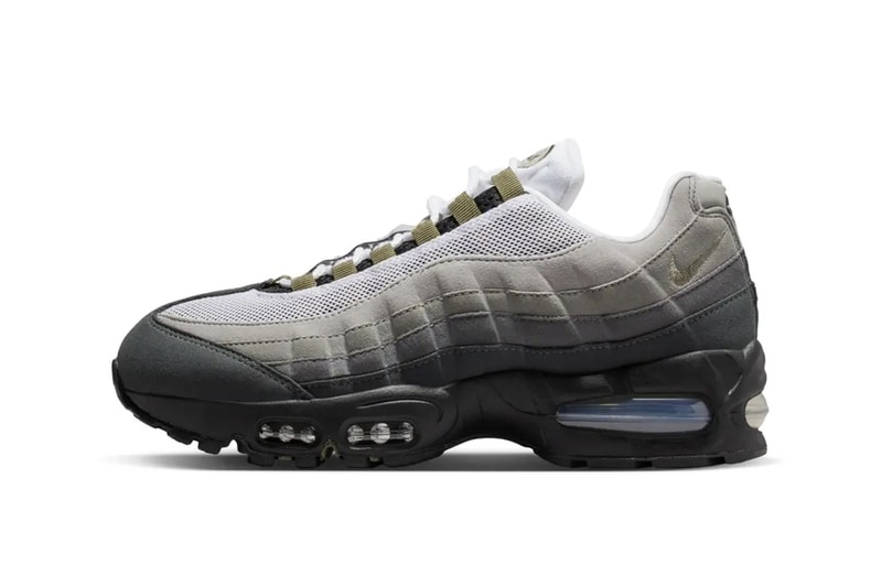 Nike Air Max 95 Big Bubble OG "Medium Olive" sneakers release info official look HJ5996-003