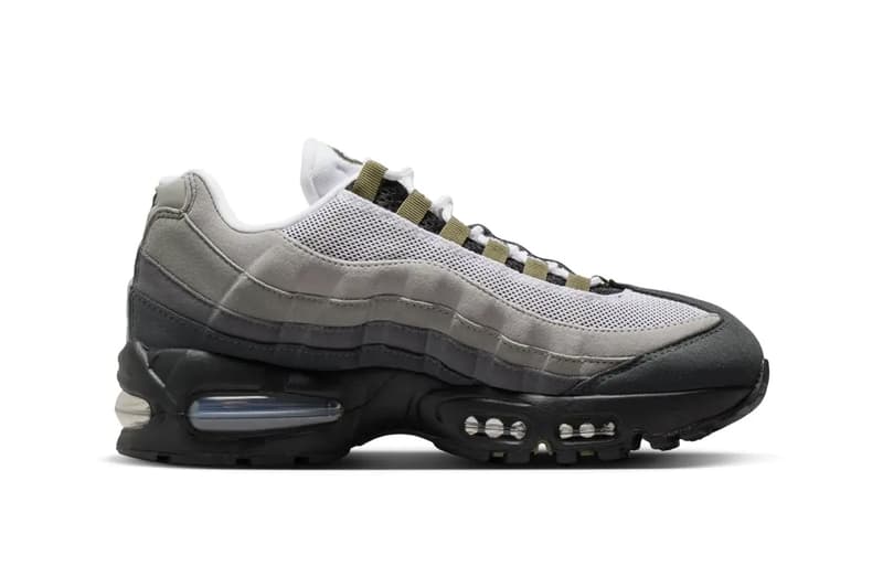 Nike Air Max 95 Big Bubble OG "Medium Olive" sneakers release info official look HJ5996-003