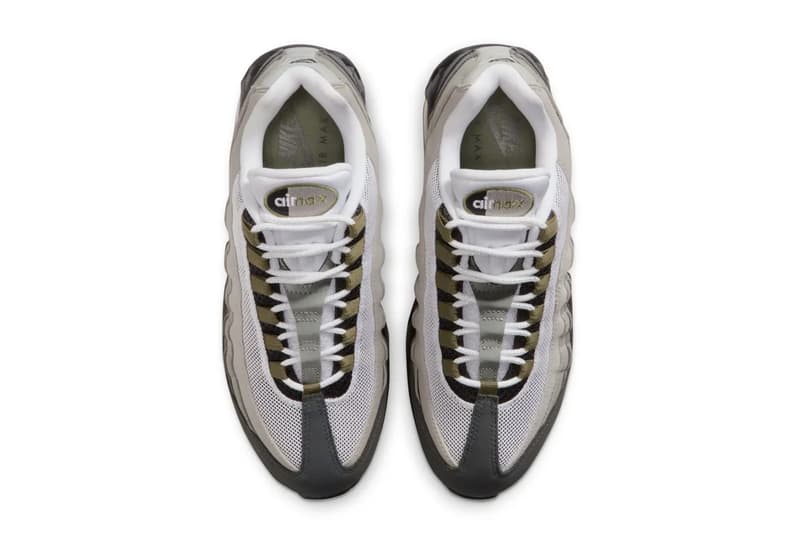 Nike Air Max 95 Big Bubble OG "Medium Olive" sneakers release info official look HJ5996-003