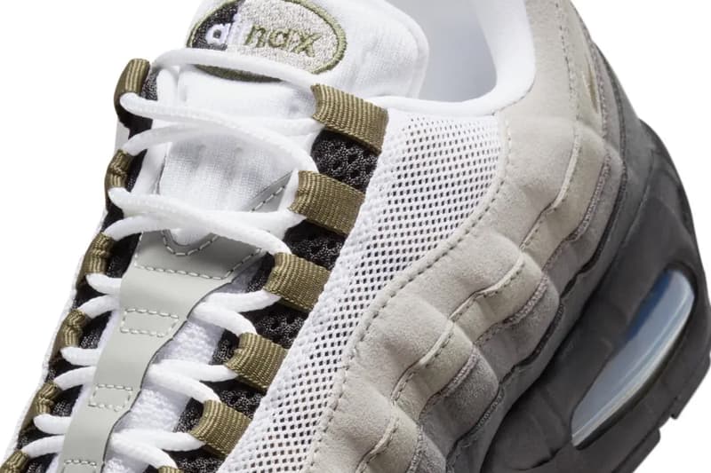 Nike Air Max 95 Big Bubble OG "Medium Olive" sneakers release info official look HJ5996-003