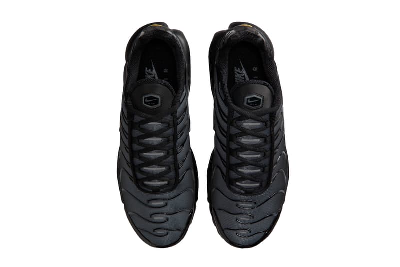 Official Look at the Nike Air Max Plus “Black/Metallic Silver” Black/Metallic Silver-Dark Grey sleek IM6019-010