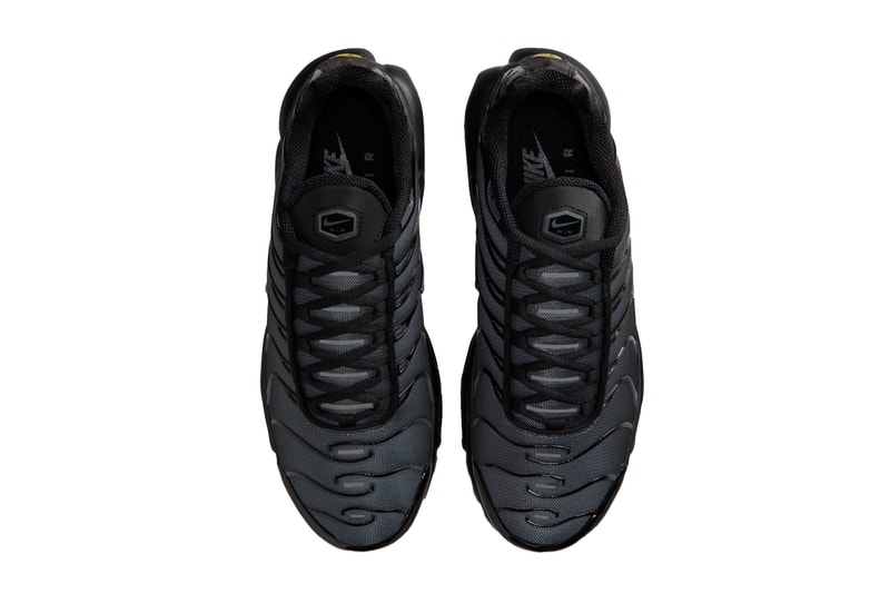 Official Look at the Nike Air Max Plus “Black/Metallic Silver” Black/Metallic Silver-Dark Grey sleek IM6019-010