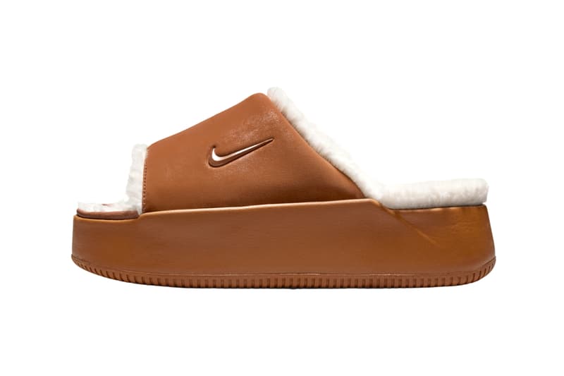 nike calm elevation slide light british tan HV8560-200 release info