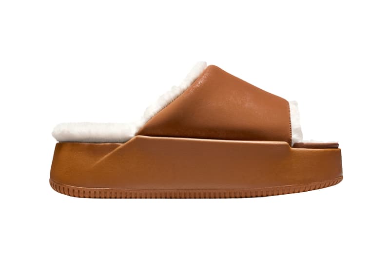 nike calm elevation slide light british tan HV8560-200 release info