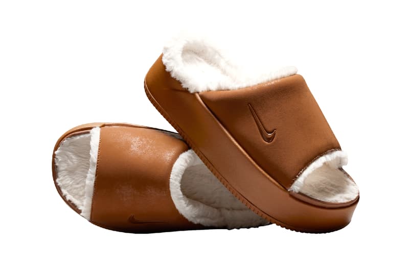 nike calm elevation slide light british tan HV8560-200 release info