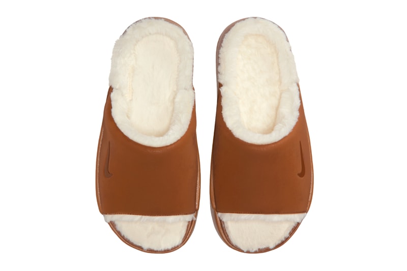nike calm elevation slide light british tan HV8560-200 release info