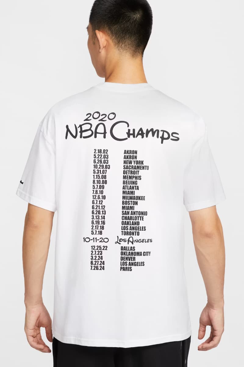 Take a First Look at the Graphic T-Shirts Accompanying Each Nike LeBron 23 Sneaker Release mvp nba basketball los angeles lakers king james lbj