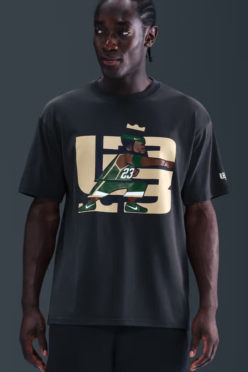 Take a First Look at the Graphic T-Shirts Accompanying Each Nike LeBron 23 Sneaker Release mvp nba basketball los angeles lakers king james lbj