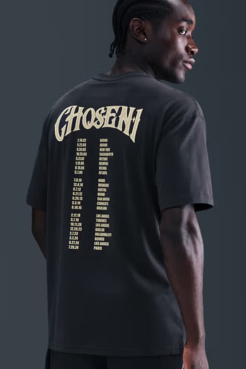 Take a First Look at the Graphic T-Shirts Accompanying Each Nike LeBron 23 Sneaker Release mvp nba basketball los angeles lakers king james lbj