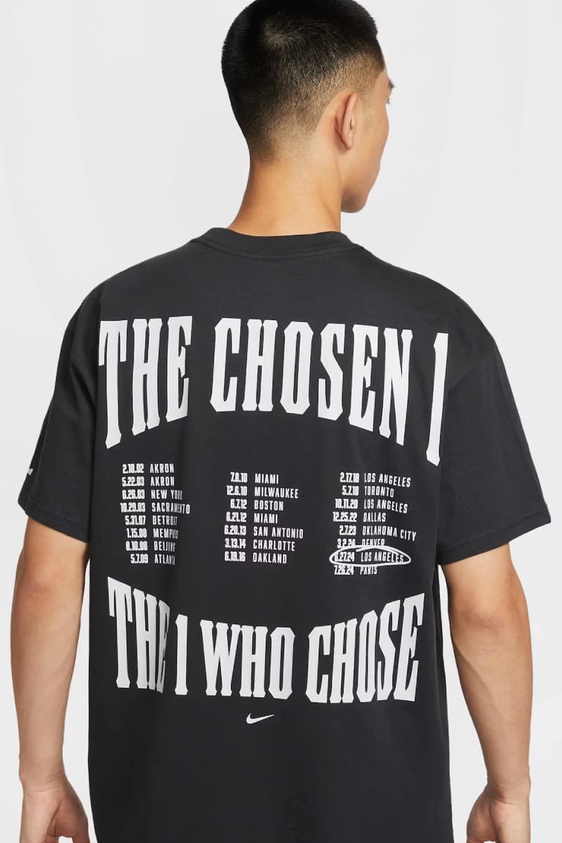 Take a First Look at the Graphic T-Shirts Accompanying Each Nike LeBron 23 Sneaker Release mvp nba basketball los angeles lakers king james lbj