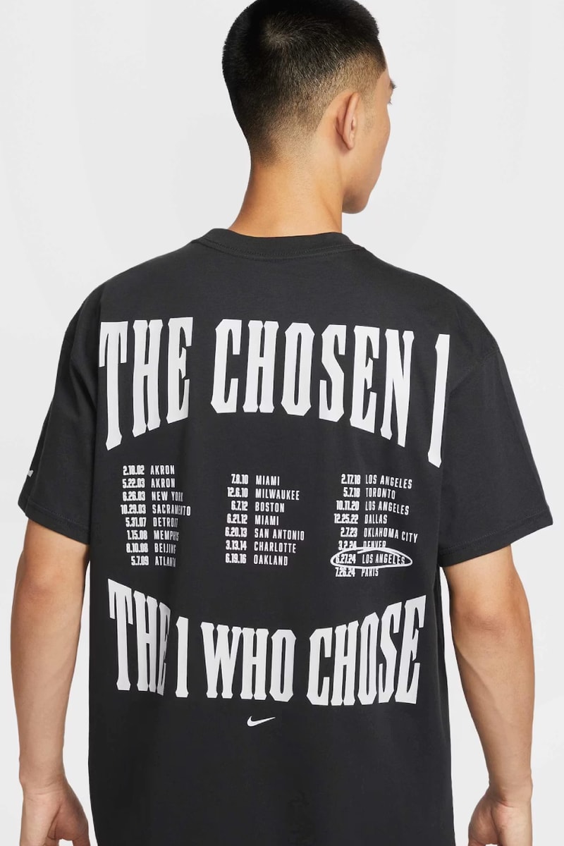 Take a First Look at the Graphic T-Shirts Accompanying Each Nike LeBron 23 Sneaker Release mvp nba basketball los angeles lakers king james lbj