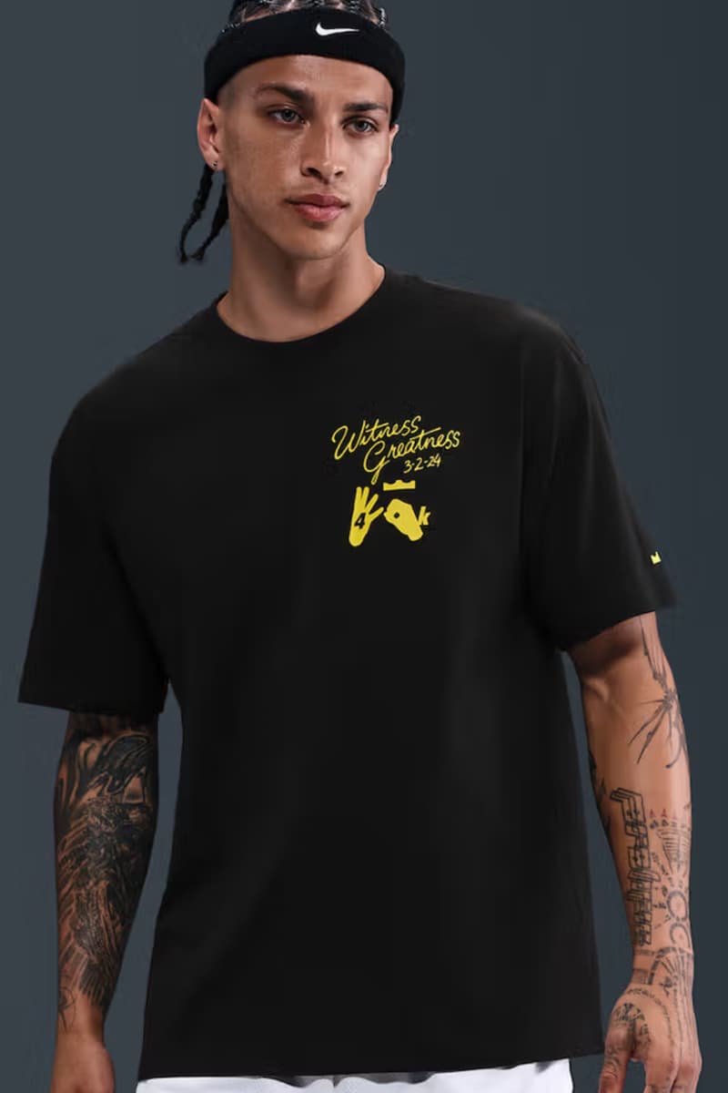 Take a First Look at the Graphic T-Shirts Accompanying Each Nike LeBron 23 Sneaker Release mvp nba basketball los angeles lakers king james lbj