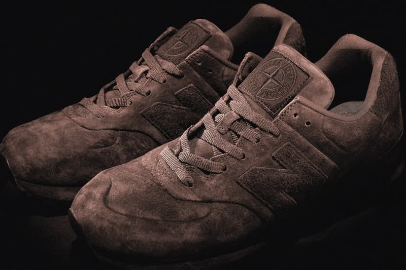 Stone Island x New Balance 574 Ghost Sneaker Collaboration Release Info