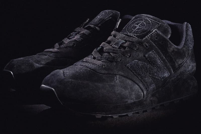 Stone Island x New Balance 574 Ghost Sneaker Collaboration Release Info