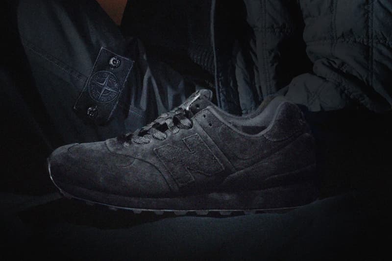 Stone Island x New Balance 574 Ghost Sneaker Collaboration Release Info