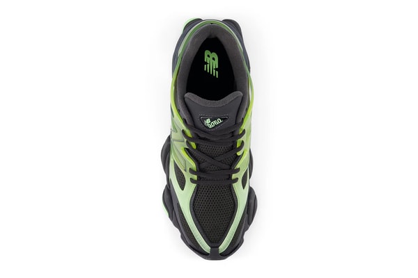 New Balance 9060 X Releases in Two Futuristic Colorways U9060IDG green/black U9060ISA silver black