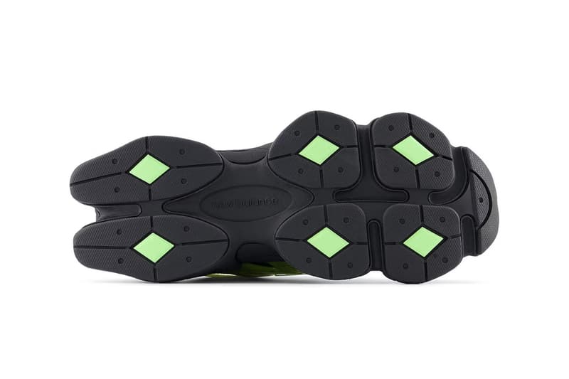 New Balance 9060 X Releases in Two Futuristic Colorways U9060IDG green/black U9060ISA silver black