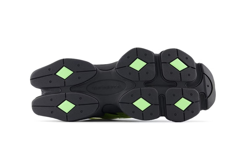New Balance 9060 X Releases in Two Futuristic Colorways U9060IDG green/black U9060ISA silver black
