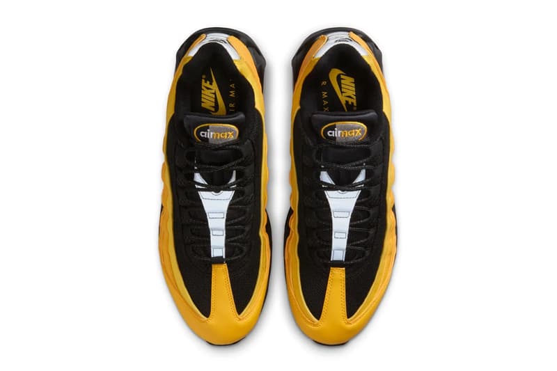 Nike Air Max 95 OG "Varsity Maize/Black" Varsity Maize/Black-Metallic Silver-Black IB1667-700 release info