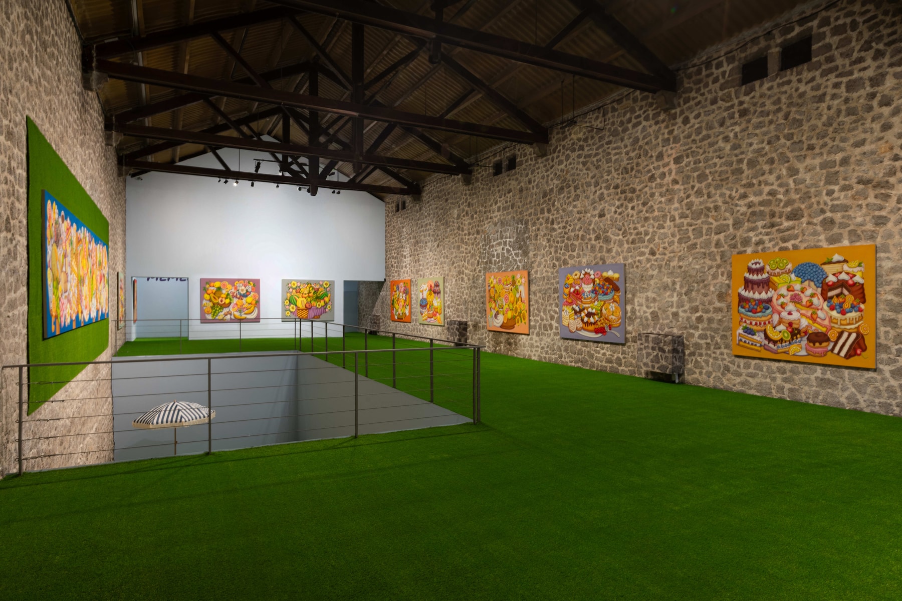 pedro pedro la nave salinas foundation picnic exhibition artwork paintings sculpture