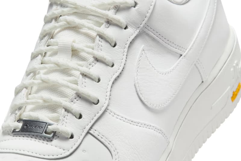 Official Look at Vibram x Nike Air Force 1 Low "Summit White" HV5953-100 Summit White/Eggshell-Velocity Yellow summer 2026 release info