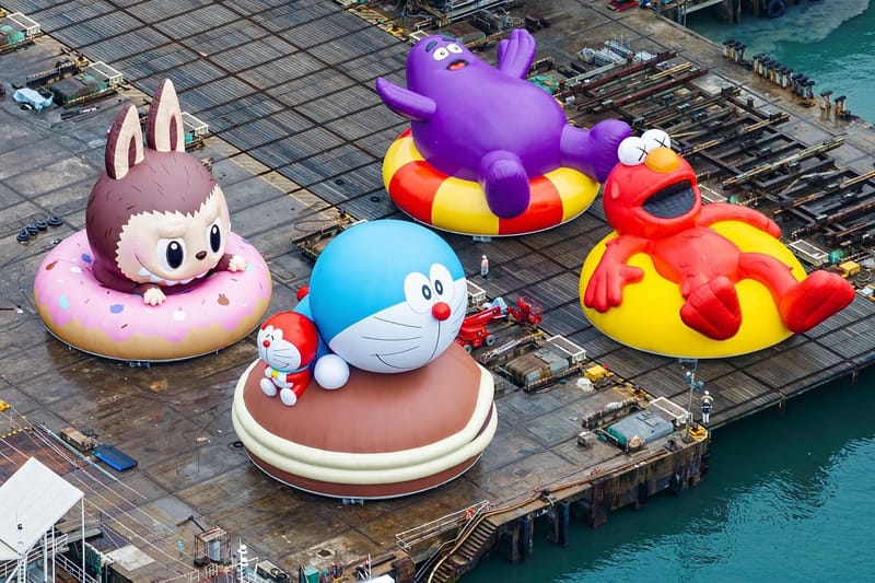 KAWS Joins Forces With AllRightsReserved for World's First and Largest Water Parade