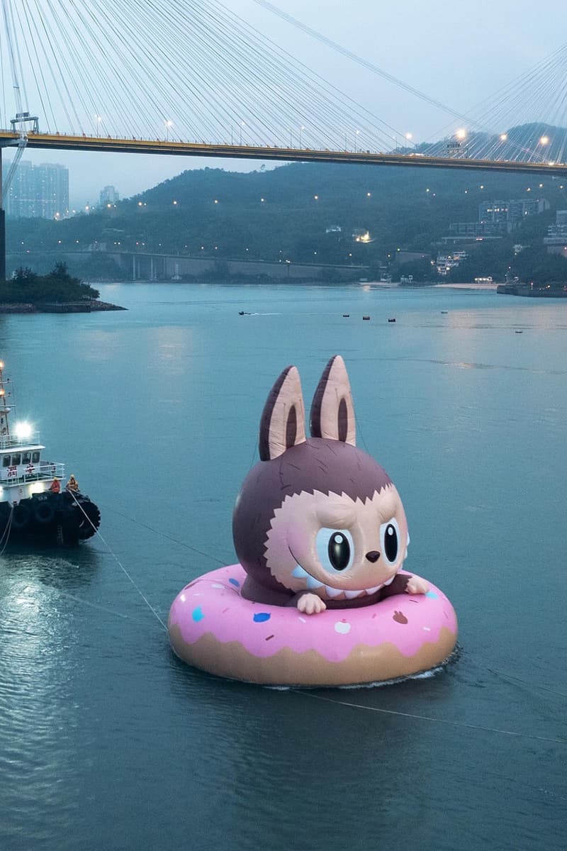KAWS Joins Forces With AllRightsResereved for World's First and Largest Water Parade labubu mcdonalds grimace sesame street doraemon netflix snoopy