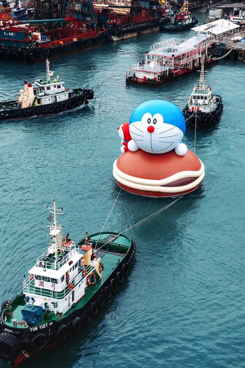 KAWS Joins Forces With AllRightsResereved for World's First and Largest Water Parade labubu mcdonalds grimace sesame street doraemon netflix snoopy
