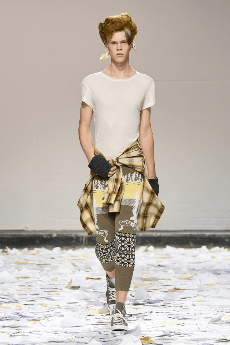 Oscar Ouyang Melds Folklore, Experimental Knits, and Streetwear for His SS26 LFW Debut Laura Weir, the British Fashion Council (BFC) 2025/26 BFC NEWGEN initiative.