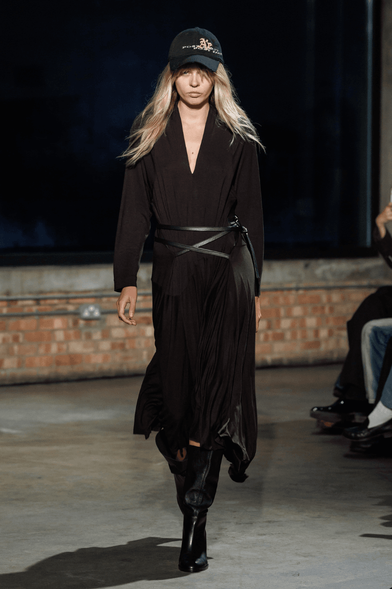 Aaron Esh Routs Back to Classical Menswear for SS26 Oval Space in Hackney London Fashion Week Katy England Savile Row tailor Charlie Allen