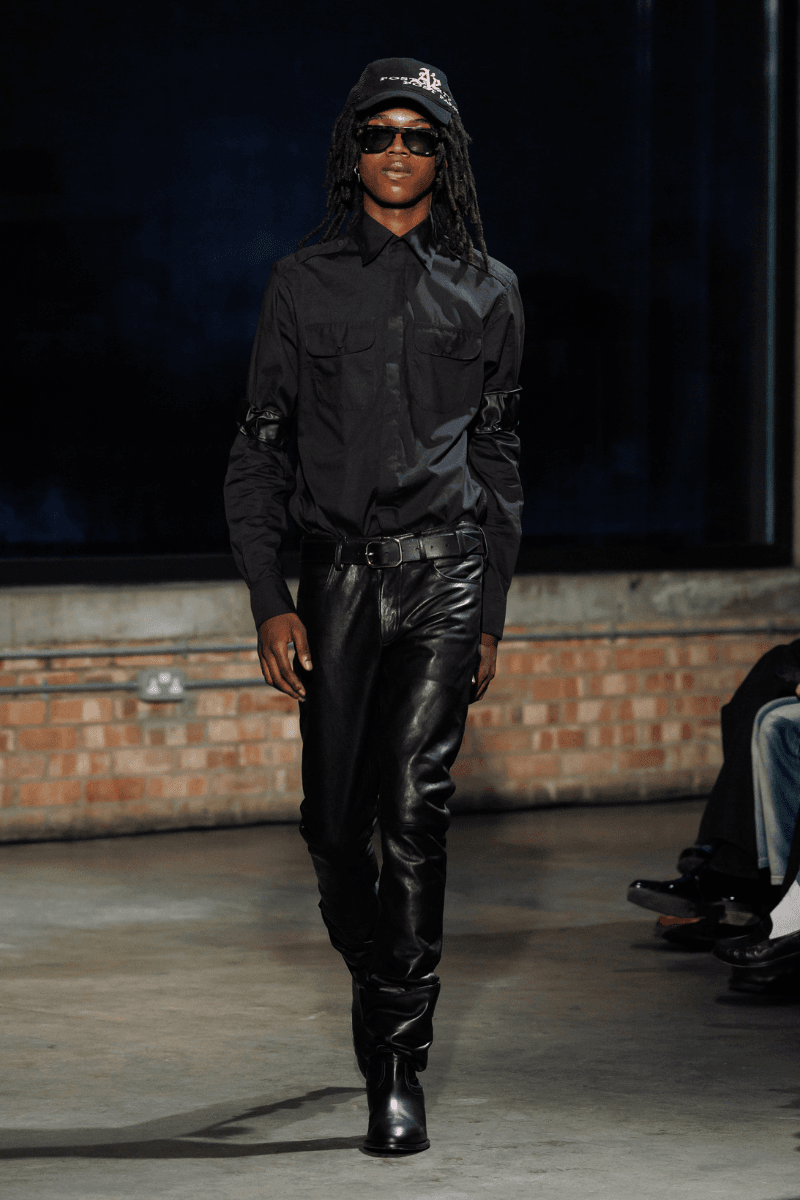 Aaron Esh Routs Back to Classical Menswear for SS26 Oval Space in Hackney London Fashion Week Katy England Savile Row tailor Charlie Allen