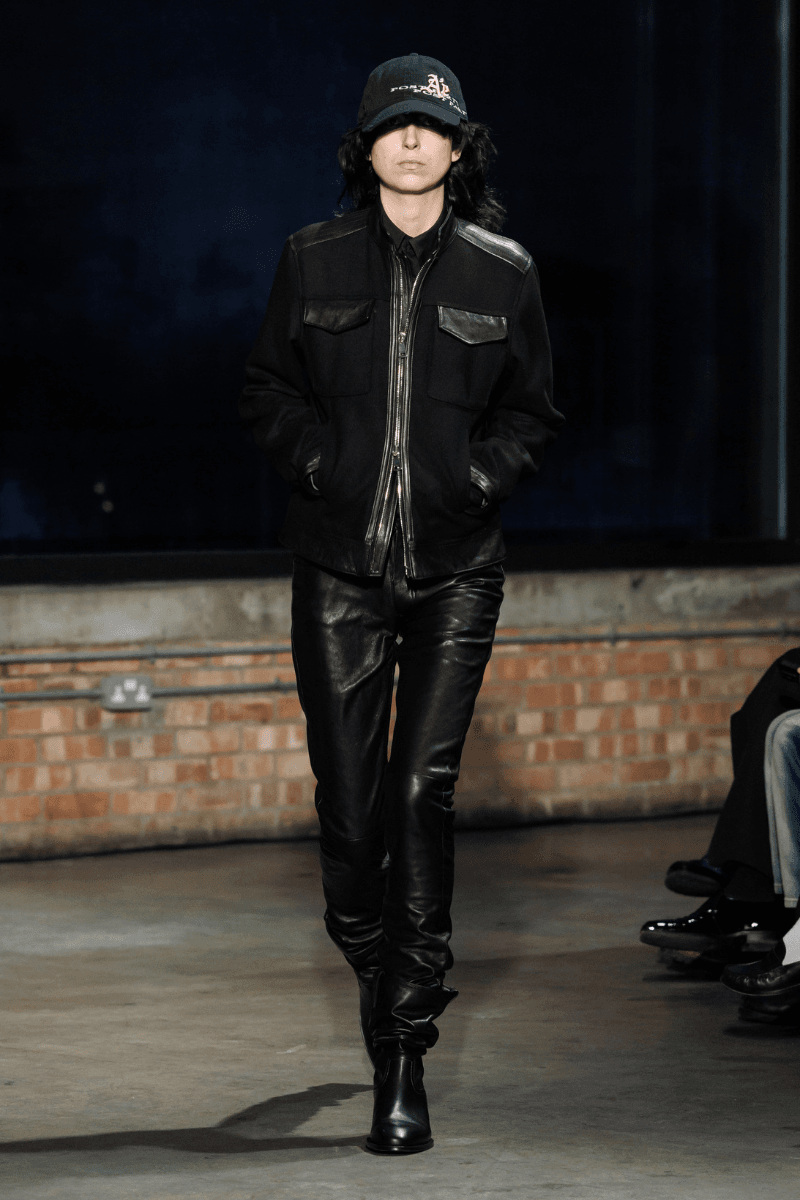 Aaron Esh Routs Back to Classical Menswear for SS26 Oval Space in Hackney London Fashion Week Katy England Savile Row tailor Charlie Allen