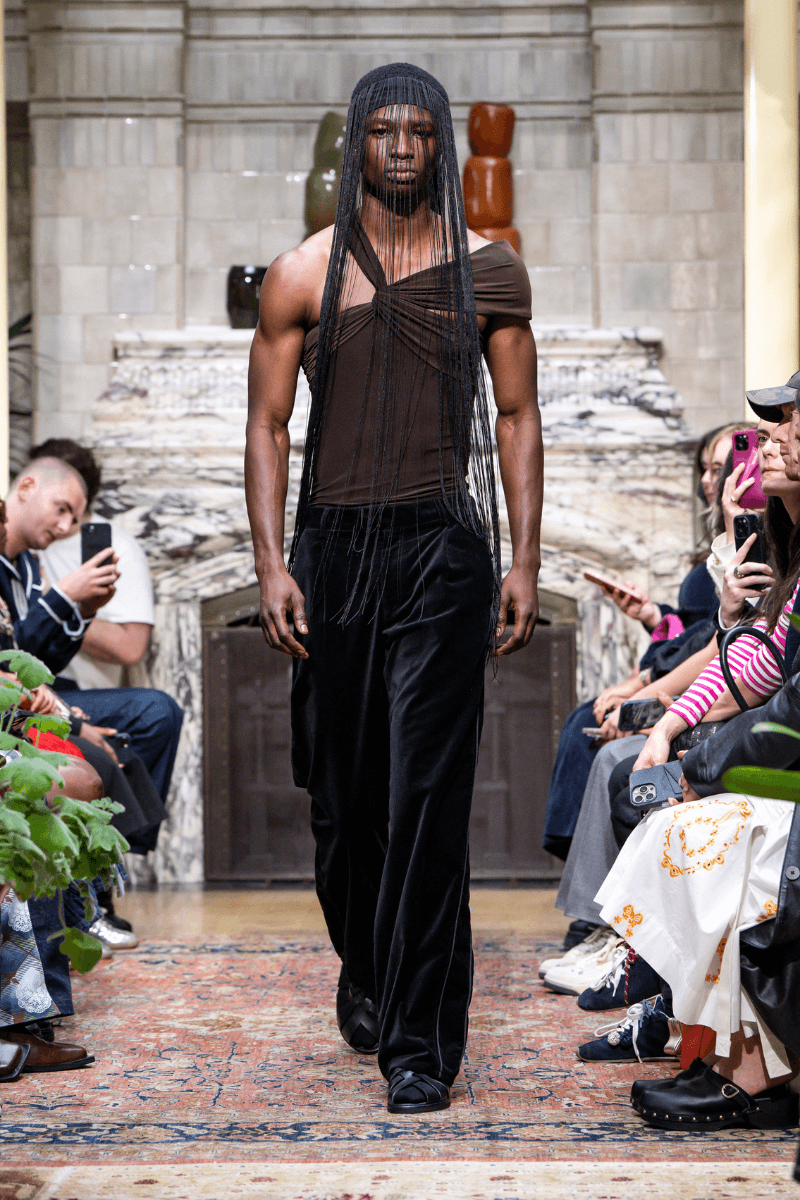 Ahluwalia Makes a Restored Return to London Fashion Week for Spring/Summer 2026 London's NoMad Hotel Creative Director Priya Ahluwalia Indian miniature paintings