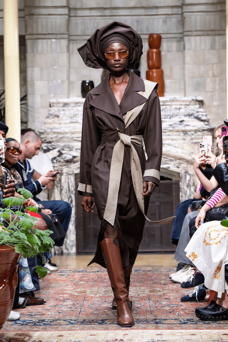 Ahluwalia Makes a Restored Return to London Fashion Week for Spring/Summer 2026 London's NoMad Hotel Creative Director Priya Ahluwalia Indian miniature paintings