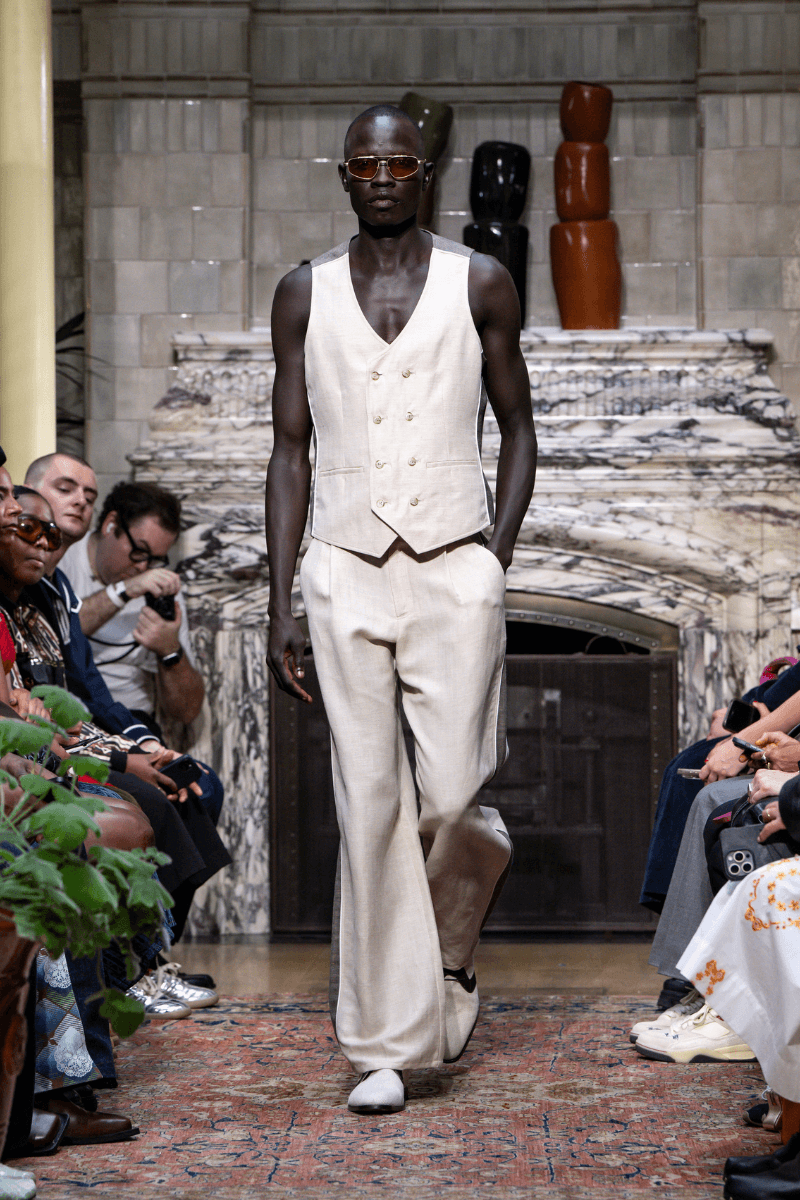 Ahluwalia Makes a Restored Return to London Fashion Week for Spring/Summer 2026 London's NoMad Hotel Creative Director Priya Ahluwalia Indian miniature paintings