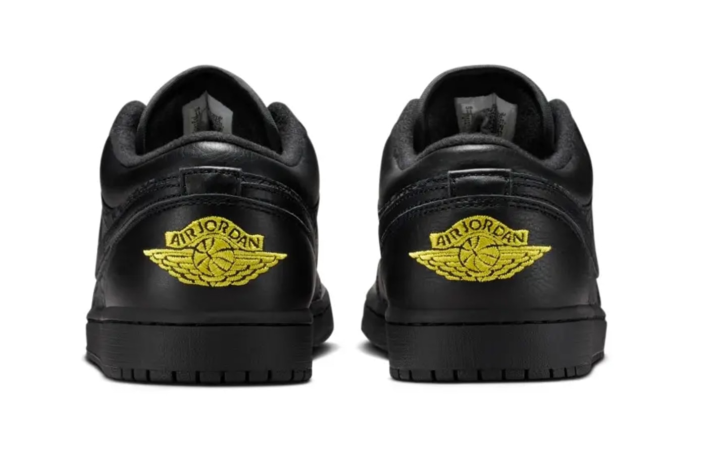 Air Jordan 1 Low Arrives in "Elephant Print/Black/Yellow" IM6568-010 release info swoosh nike jordan brand