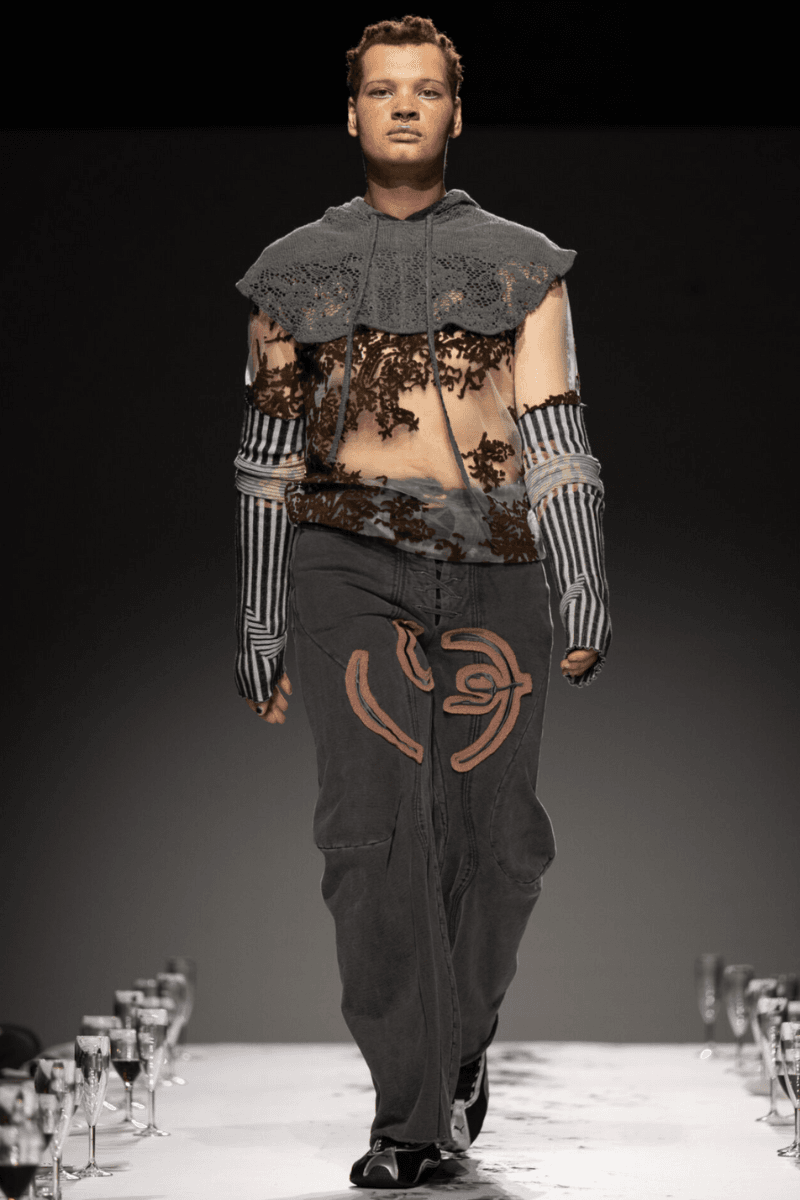 Lueder Turns the Runway into a Mythical Dinner Party for SS26 London Fashion Week Sprint Summer 2026